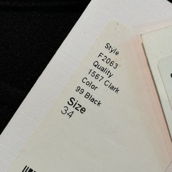 Ganni NWT Black Crepe Clark 3/4 Sleeve Dress - size 34 (XS) - Picture 6 of 7